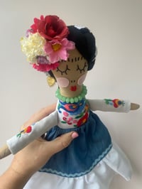 Image 5 of Frida with vintage embroidery 
