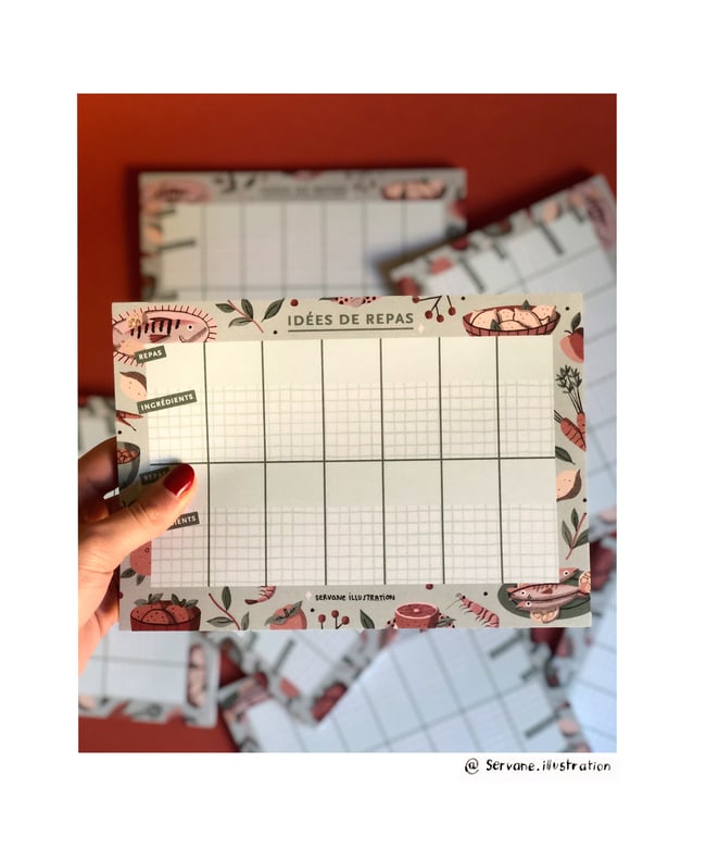 Bloc-notes " Format A5 " (trois au choix)