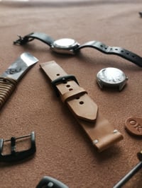 Image 2 of 22mm Natural watch strap