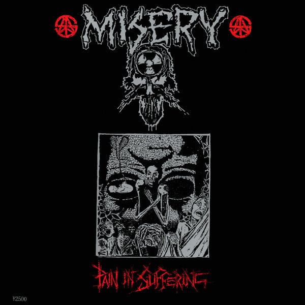 MISERY / SDS split LP 