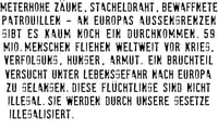 Image 2 of Schals "Aufklärer" verschiedene Motive