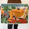 Leopard Scene