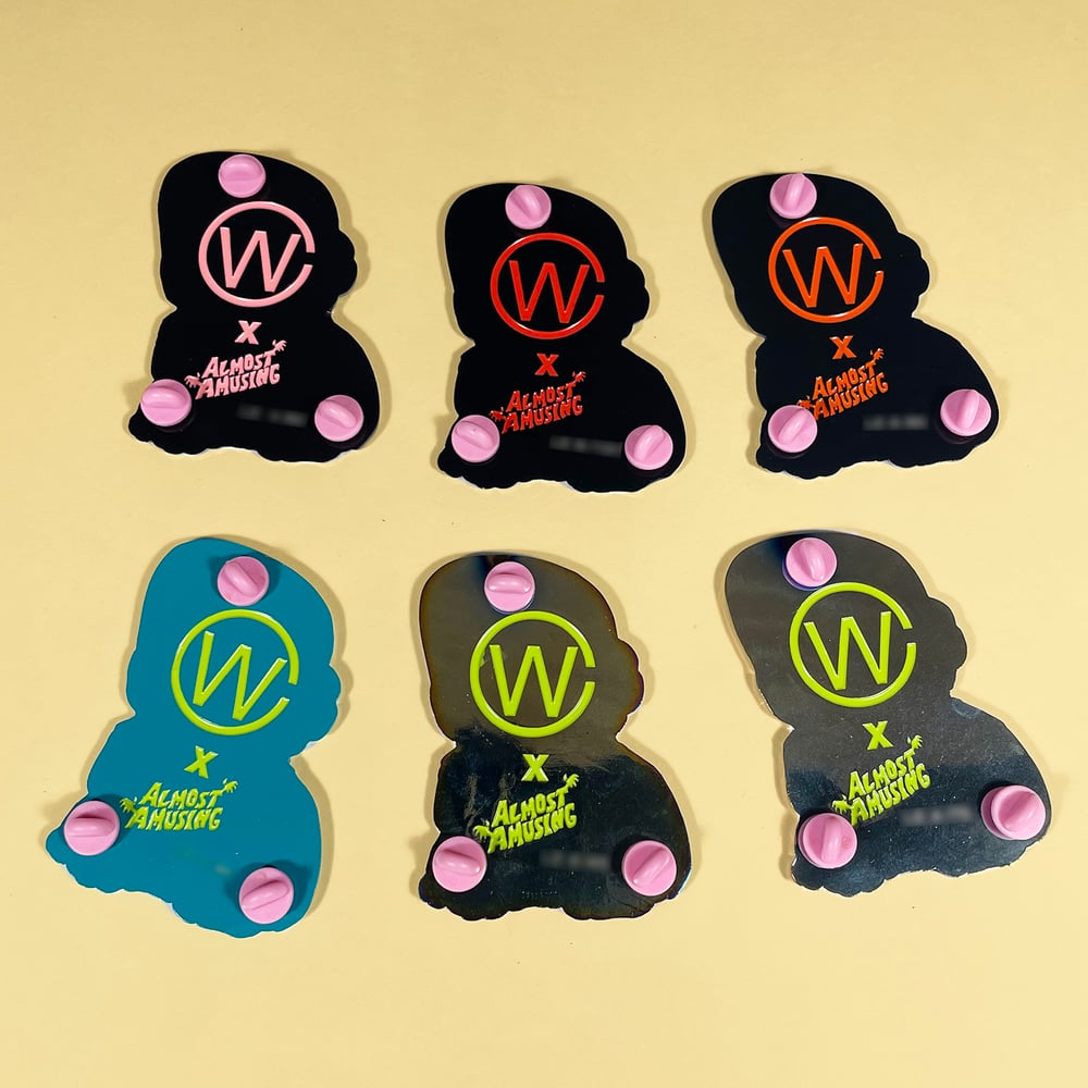 "Lovecat: Bombtrack" Large Enamel Pin