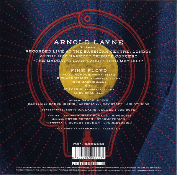 Pink Floyd – Arnold Layne, 7" VINYL, NEW