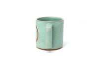 Image 2 of Peace Mug - Seafoam, Speckled Clay