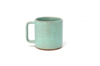 Image 3 of Peace Mug - Seafoam, Speckled Clay