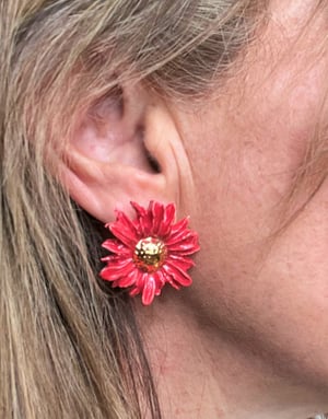Image of Flores con oro