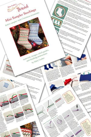 Image of Mini Sampler Stockings: E-Book Only
