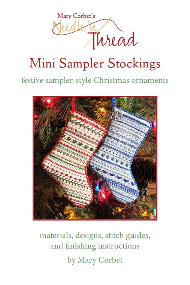 Cross-Stitch Books - Cross Stitch Mini Christmas Stocking Ornaments