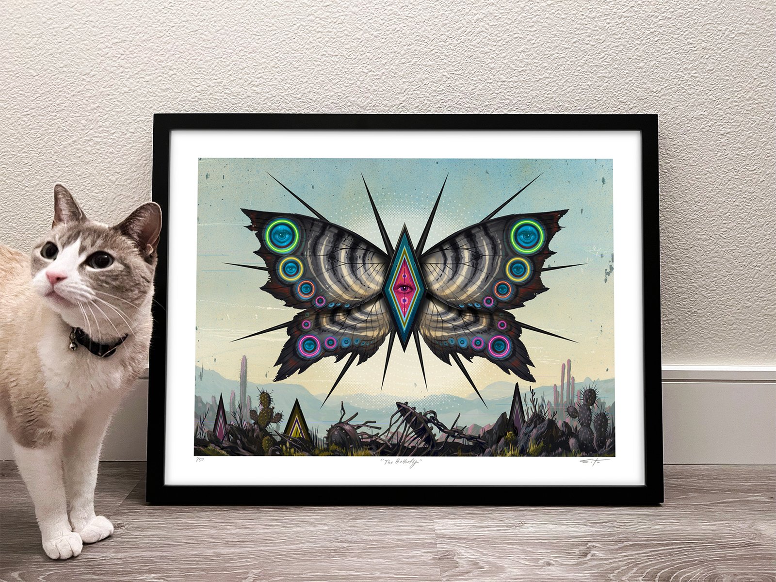 The Butterfly Fine Art Print