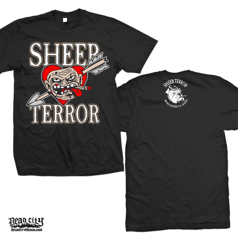 Dead City Merchandise — SHEER TERROR "Who Loves Ya, Baby!" TShirt