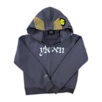 Image 3 of LOVE KILLS FULL ZIP HOODIE