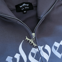 Image 5 of LOVE KILLS FULL ZIP HOODIE