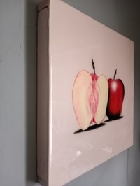 Image 3 of Adam's Apple Original Oil Painting