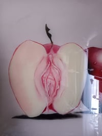 Image 4 of Adam's Apple Original Oil Painting