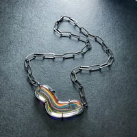 Image 2 of Bulla Pendant Necklace 6: Fire