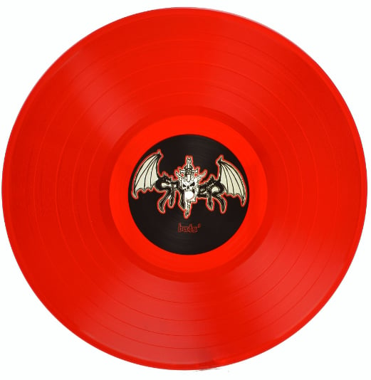 SPITER - BATHE THE BABE IN BATS BLOOD (12" RED VINYL GATEFOLD w/poster)