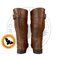 Image 3 of Resistance FO Officer Booties (Black/Brown/Dark Brown)