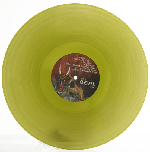 NUNSLAUGHTER - THE COLOR OF RIPPING DEATH LP (SWAMP GREEN)