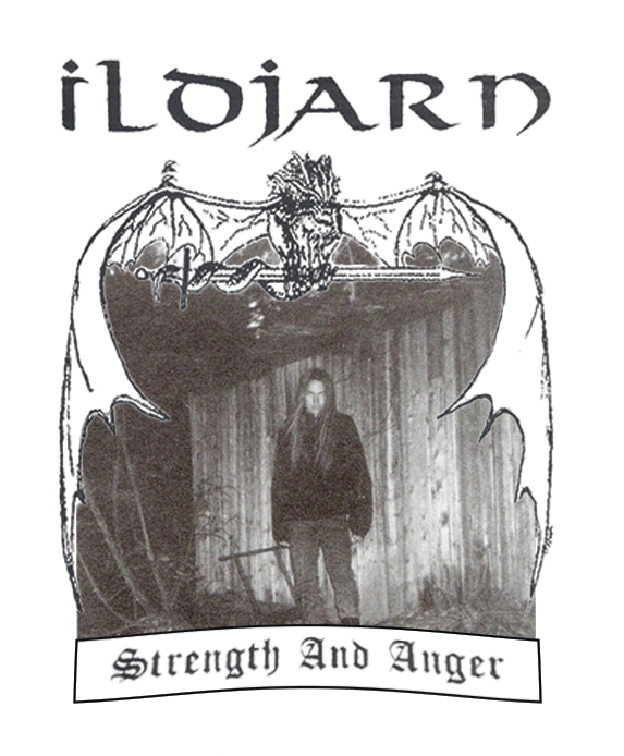 Image of ildjarn - Strength And Anger,  Fan-club shirt.