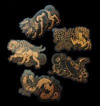 Image 2 of Golden Mythology Sticker Pack
