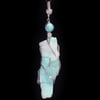Rough Larimar Sterling Pendant