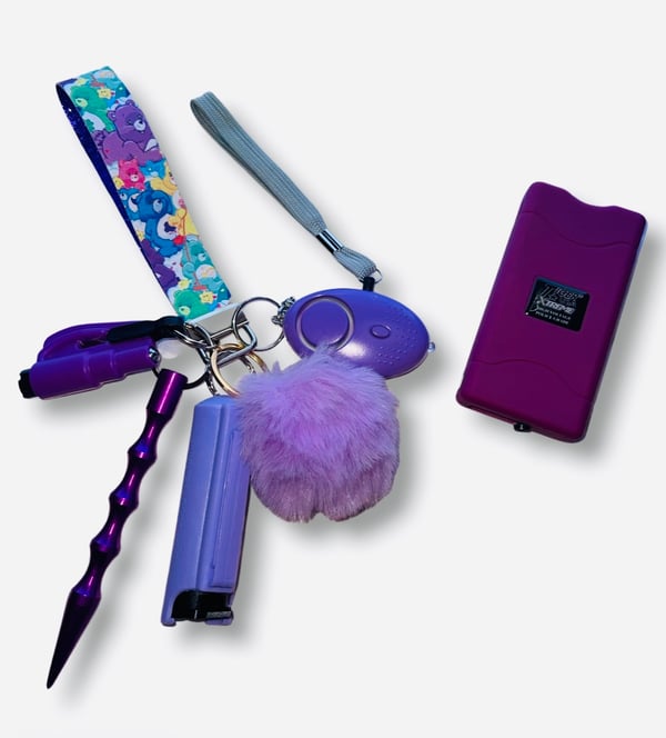 Image of Care Bear Self Defense Keychain