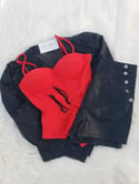 Red Bodysuit 