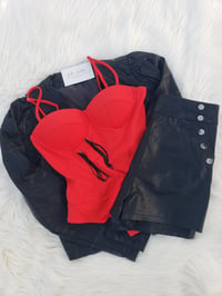 Image 2 of Red Bodysuit 