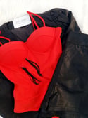 Red Bodysuit 