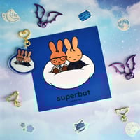 Image 3 of SuperBat x Bunnies Prints - 6"