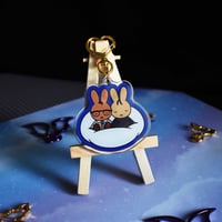 Image 3 of SuperBat x Bunnies Charms - 2.5"