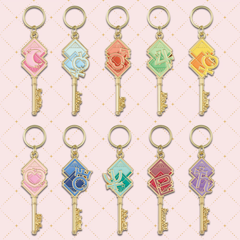 Sailor Moon & Luna Tsukino Usagi Keychain - Sailor Moon Store