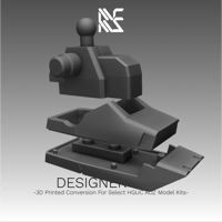 Image 2 of 1/144 Designer Feet (for select HGUC AOZ model kits)