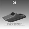 1/144 Designer Feet (for select HGUC 0083 GM model kits)