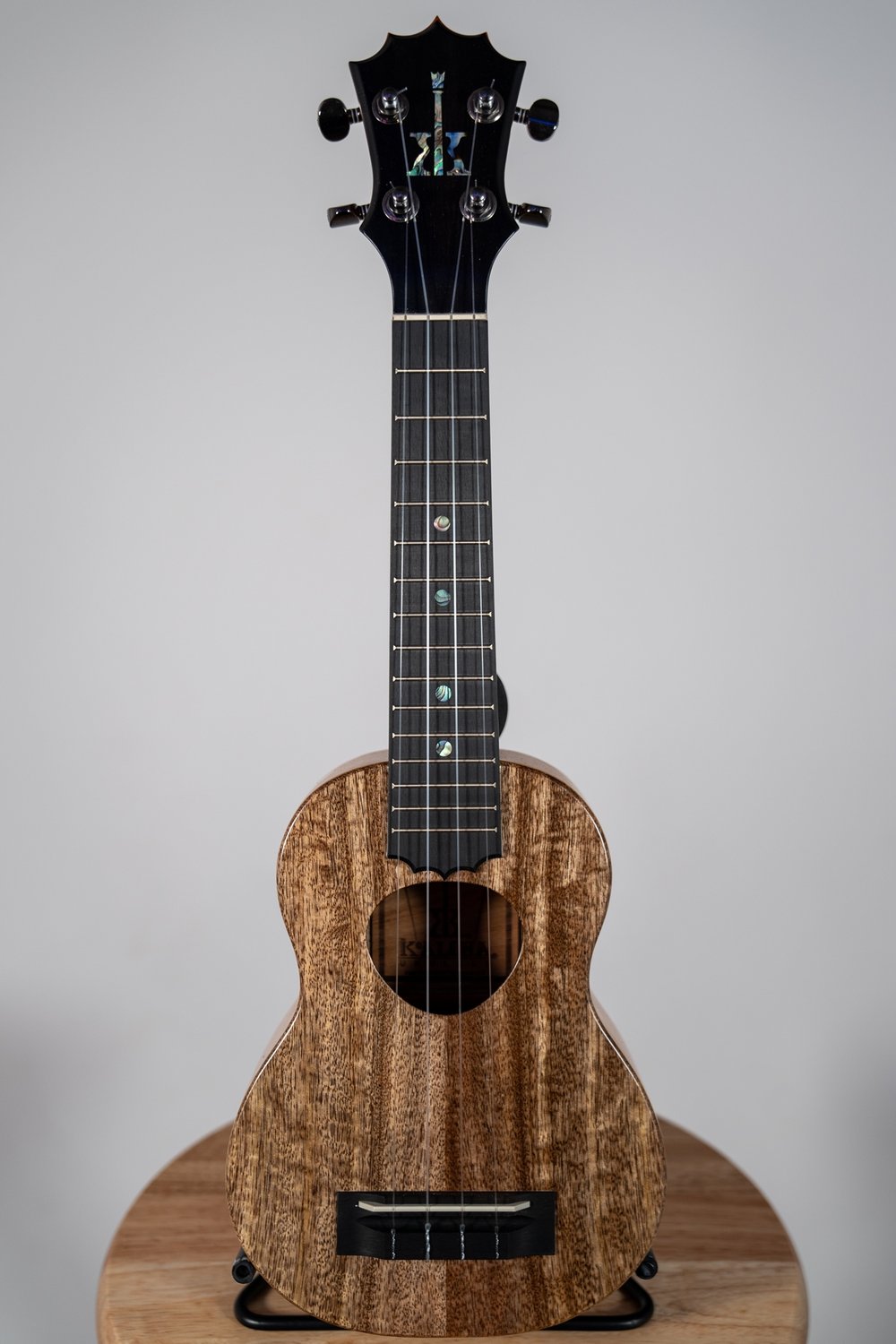Image of KoAloha KSM-10RP Curly Mango Royal Pikake Soprano #2