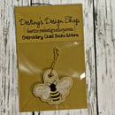 Image 2 of Bumble Bee Keychain and Charm