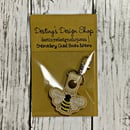 Image 3 of Bumble Bee Keychain and Charm