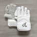 Image of Pro White Wicket Keeping Gloves