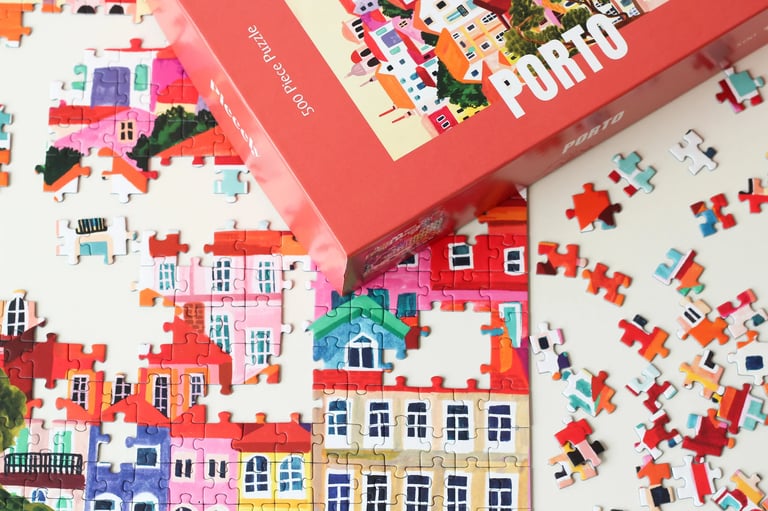 PUZZLE 500 PIÈCES - PORTO, PIECELY Image 4