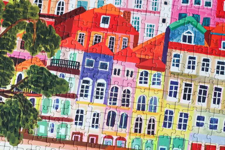 PUZZLE 500 PIÈCES - PORTO, PIECELY Image 5