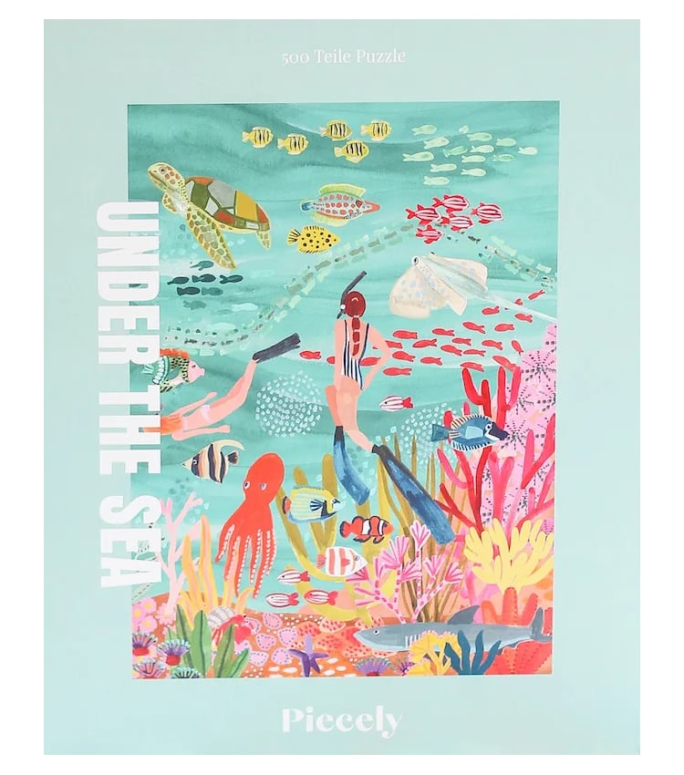 PUZZLE 500 PIÈCES - UNDER THE SEA, PIECELY