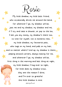 Image 1 of My little shadow little girl digital version 