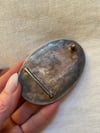 1970s silver SAGUARO cactus turquoise belt buckle