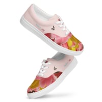 Image 1 of Tulip joy gardening shoes for women - lace-up canvas