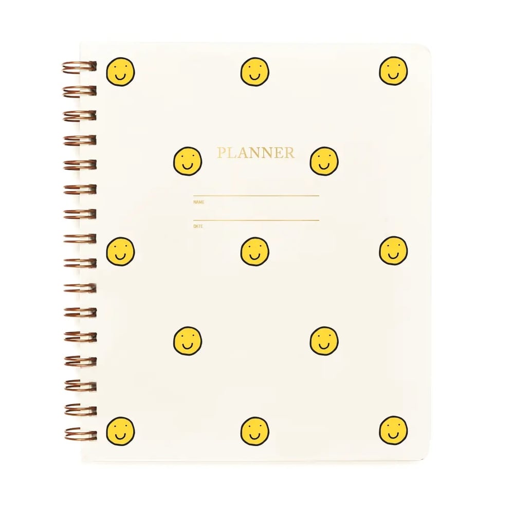 Image of Smiling Undated Planner