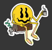 Log Smiley Sticker