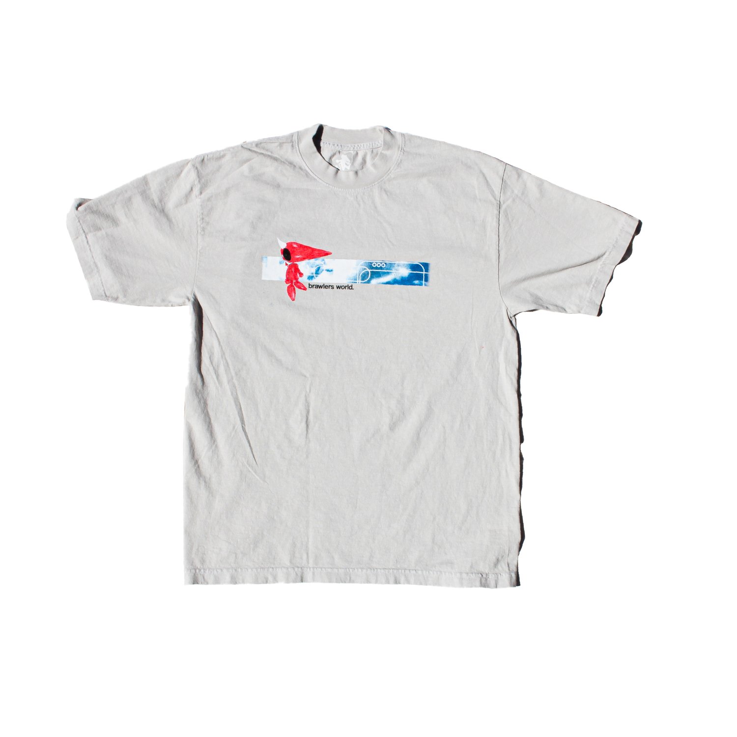 3D DEMON T-SHIRT (CEMENT GREY)