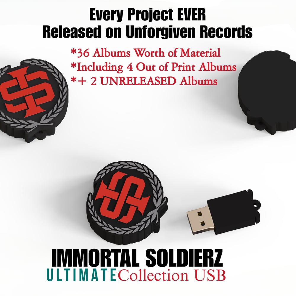 Image of Immortal Soldierz Ultimate Collection USB (Drops March 22nd)