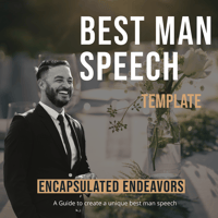 Best Man Speech Template Guided Journal PDF Download; Includes Comedy Punch up